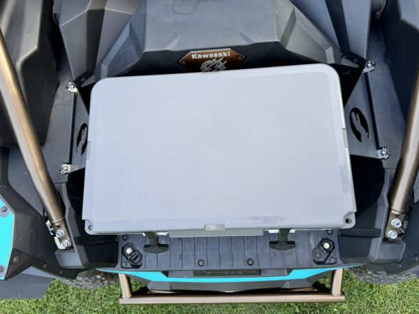 KRX cooler mount RTIC 32 qt quart bed bracket krx1000 krx4 kawasaki teryx t-rex offroad