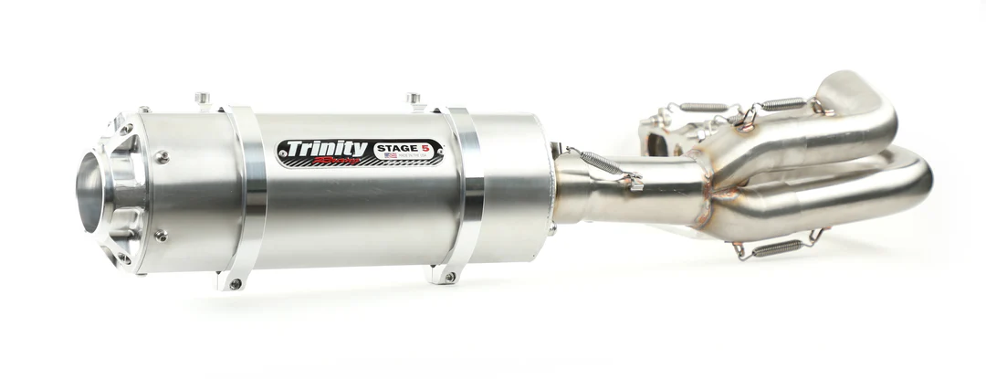 trinity racing full exhaust krx krx1000 krx4 kawasaki sxs muffler dynojet performance