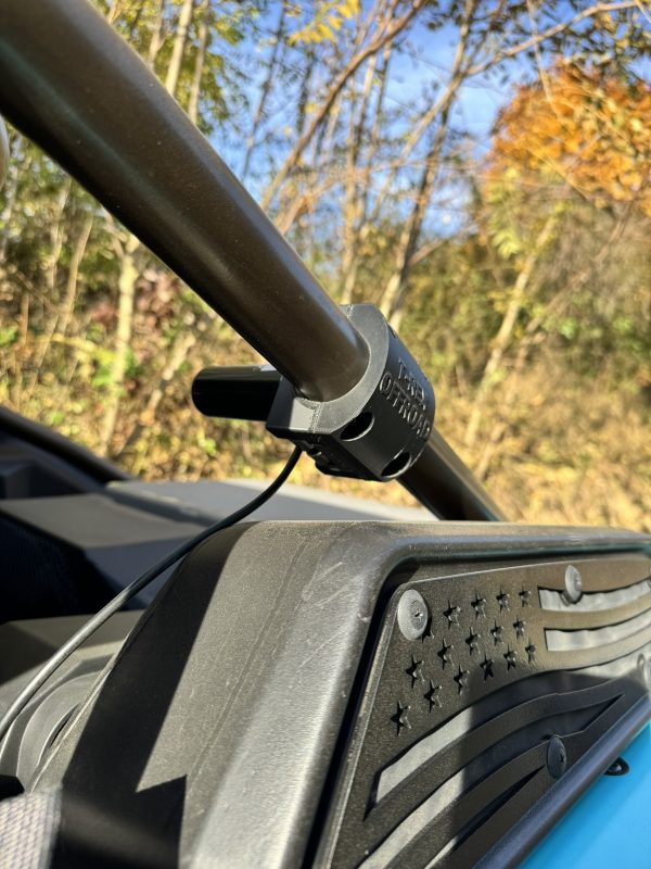 sxs offroad gmrs radio antenna mount cage kawasaki krx 1000 krx1000 krx4 1.75" can am maverick r rc turbo polaris rzr pro aftermarket 1-3/4" tube jeep