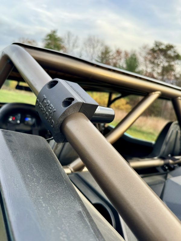 sxs offroad gmrs radio antenna mount cage kawasaki krx 1000 krx1000 krx4 1.75" can am maverick r rc turbo polaris rzr pro aftermarket 1-3/4" tube jeep