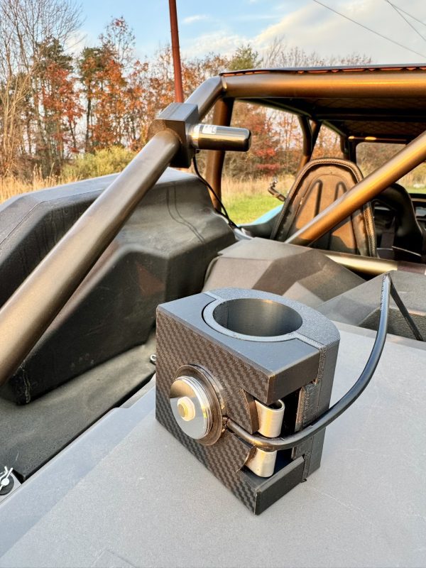 sxs offroad gmrs radio antenna mount cage kawasaki krx 1000 krx1000 krx4 1.75" can am maverick r rc turbo polaris rzr pro aftermarket 1-3/4" tube jeep