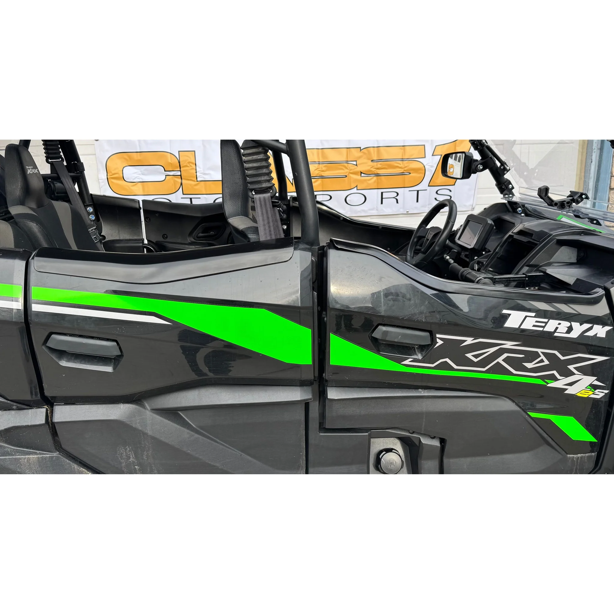 krx4 rear door caps krx 4 kawasaki