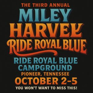 miley harvey ride for a cure ride royal blue cancer benefit pioneer tennessee tackett creek krx mafia