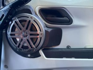 h2 speaker pods front rear door kawasaki teryx 6.5 audio
